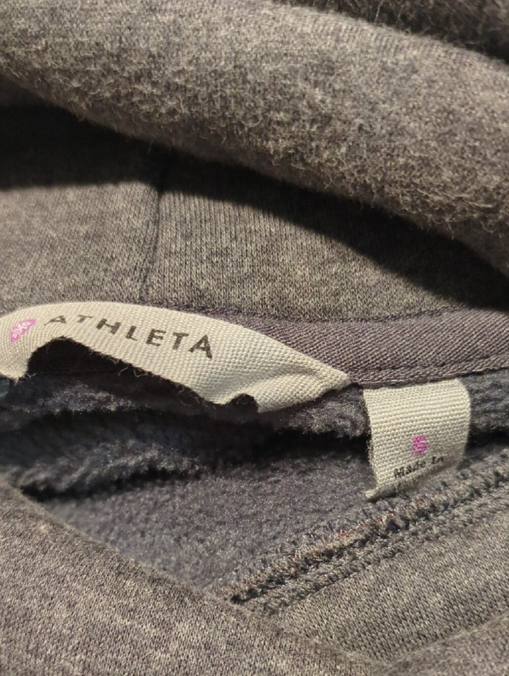 Athleta Cozy Karma Charcoal Turtleneck Sweater - Picture 2 of 2